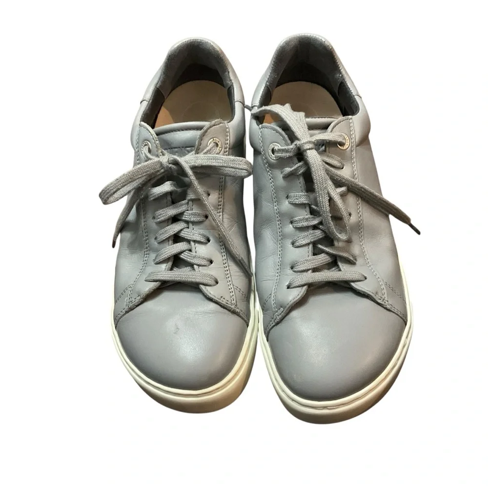 Birkenstock Bend Low Women’s Size 7 Gray Leather Sneakers